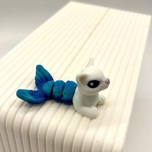 3D printed Purrmaid mini Fidget Toy Fun Collectible Stress …